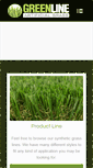 Mobile Screenshot of greenlineartificialgrass.com
